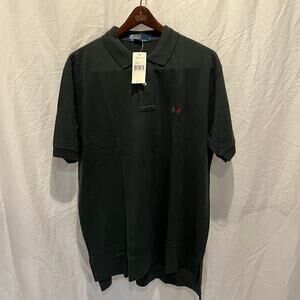 Vintage NWT 80s Polo by Ralph Lauren Shirt Green Short Sleeve Polo Preppy